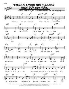 There's A Boat Dat's Leavin' Soon For New York von Ira Gershwin (Download) 