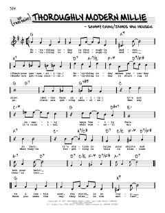 Thoroughly Modern Millie von Sammy Cahn (Download) 