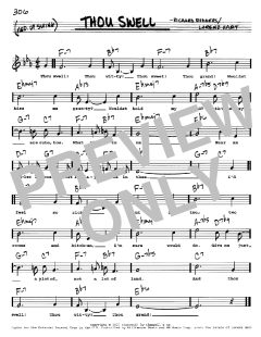 Thou Swell von Richard Rodgers (Download) 