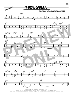 Thou Swell von Richard Rodgers (Download) 