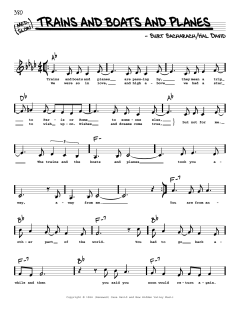 Trains And Boats And Planes von Hal David (Download) 