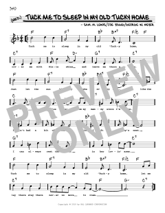 Tuck Me To Sleep In My Old Tucky Home von Joe Young (Download) 