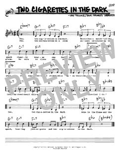 Two Cigarettes In The Dark von Paul Francis Webster (Download) 