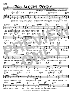 Two Sleepy People von Hoagy Carmichael (Download) 