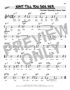 Wait Till You See Her von Richard Rodgers (Download) 