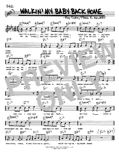 Walkin' My Baby Back Home von Roy Turk (Download) 