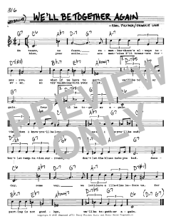 We'll Be Together Again von Frankie Laine (Download) 