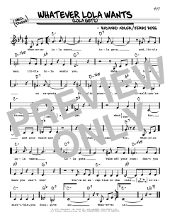 Whatever Lola Wants von Richard Adler (Download) 