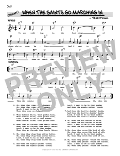 When The Saints Go Marching In von Traditional (Download) 