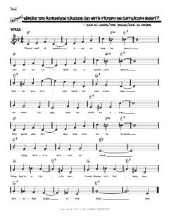 Where Did Robinson Crusoe Go With Friday On Saturday Night? von Al Jolson (Download) 