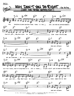 Why Don't You Do Right von Peggy Lee (Download) 