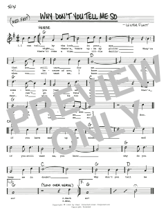 Why Don't You Tell Me So von Lester Flatt (Download) 