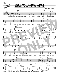 Wish You Were Here von Harold Rome (Download) 