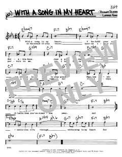 With A Song In My Heart von Richard Rodgers (Download) 