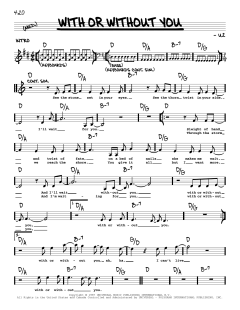 With Or Without You von U2 (Download) 