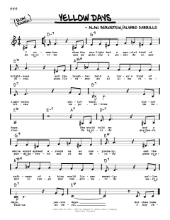 Yellow Days von Frank Sinatra (Download) 