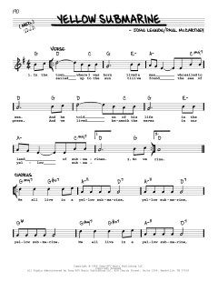 Yellow Submarine [Jazz version] von The Beatles (Download) 