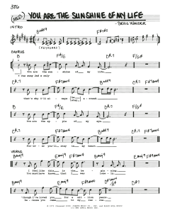 You Are The Sunshine Of My Life von Stevie Wonder (Download) 