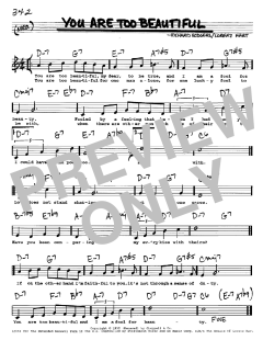 You Are Too Beautiful von Richard Rodgers (Download) 