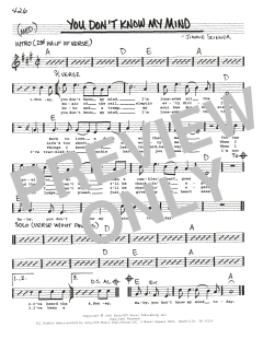 You Don't Know My Mind von Jimmie Skinner (Download) 