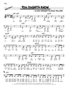 You Oughta Know von Alanis Morissette (Download) 