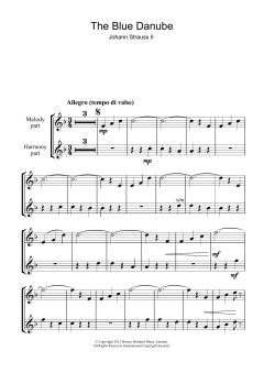 (On The Beautiful) The Blue Danube von Johann Strauss (Sohn) (Download) 
