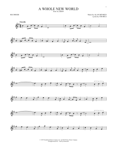 A Whole New World von Tim Rice (Download) 