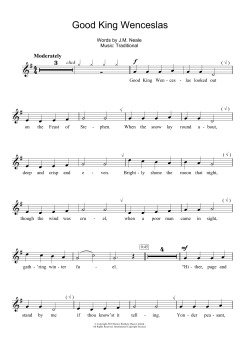 Good King Wenceslas von Traditional (Download) 
