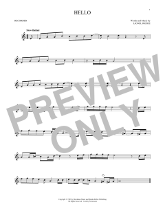 Hello von Lionel Richie (Download) 