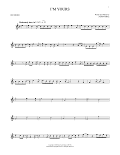 I'm Yours von Jason Mraz (Download) 