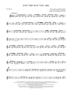 Just The Way You Are von Bruno Mars (Download) 