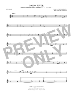 Moon River von Andy Williams (Download) 