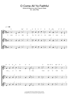 O Come All Ye Faithful von Traditional (Download) 