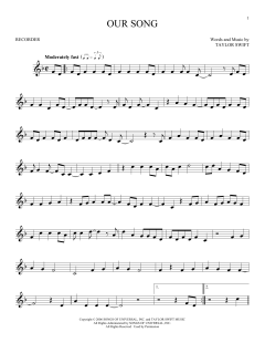 Our Song von Taylor Swift (Download) 