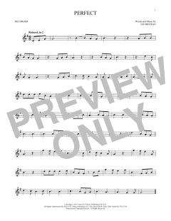 Perfect von Ed Sheeran (Download) 