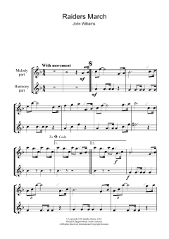 Raiders March von John Williams (Download) 