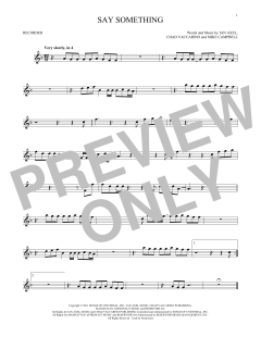 Say Something von A Great Big World (Download) 