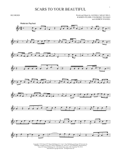 Scars To Your Beautiful von Alessia Cara (Download) 