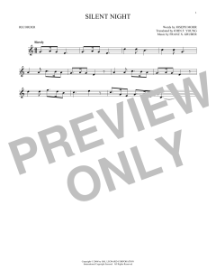 Silent Night von Joseph Franz Mohr (Download) 