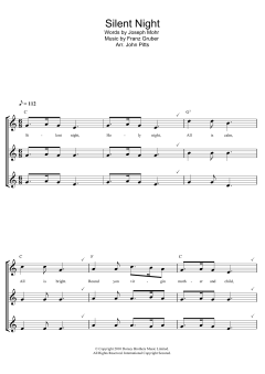 Silent Night von Joseph Franz Mohr (Download) 