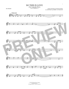 So This Is Love von Al Hoffman (Download) 