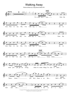Walking Away von Craig David (Download) 