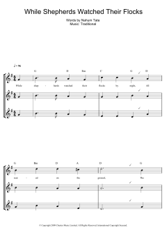 While Shepherds Watched Their Flocks von Nahum Tate (Download) 