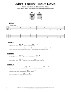 Ain't Talkin' 'Bout Love von Van Halen (Download) 