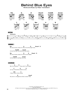 Behind Blue Eyes von The Who (Download) 