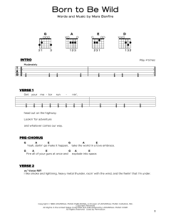 Born To Be Wild von Steppenwolf (Download) 