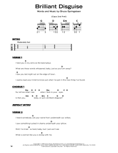 Brilliant Disguise von Bruce Springsteen (Download) 