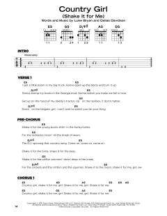 Country Girl von Luke Bryan (Download) 