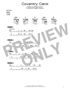 Coventry Carol von Robert Croo (Download) 