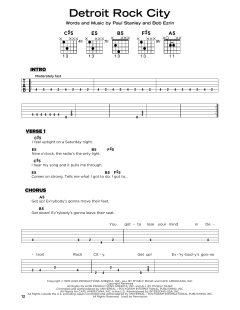 Detroit Rock City von Kiss (Download) 